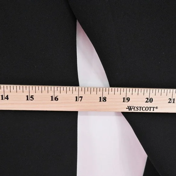 ZARA Studded Dress Size M Black Long Sleeve Shoulder Detail Mini Elevated Chic - Picture 6 of 12